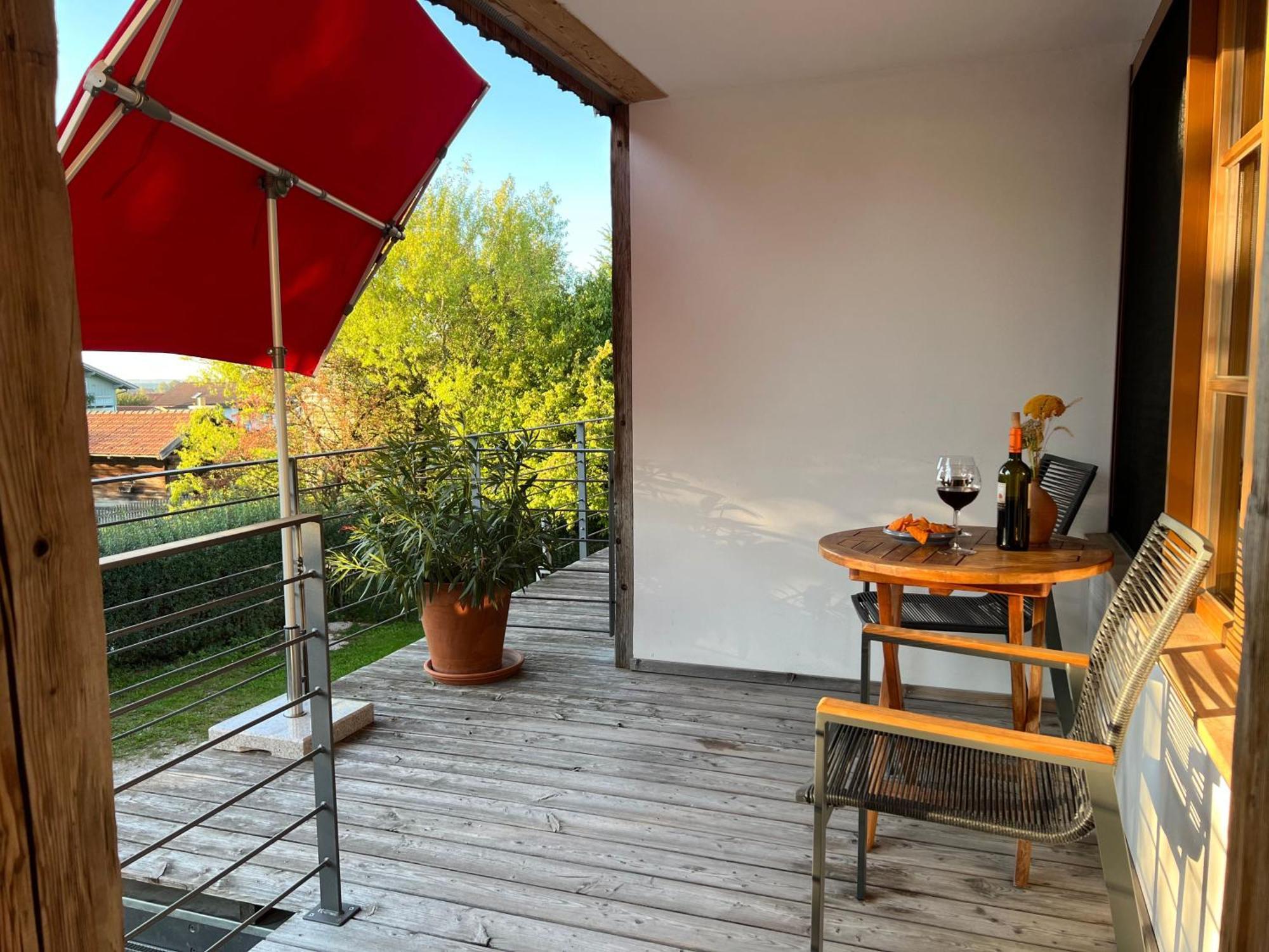 Ferienwohnung Beim Schmied Traunreut Exterior foto